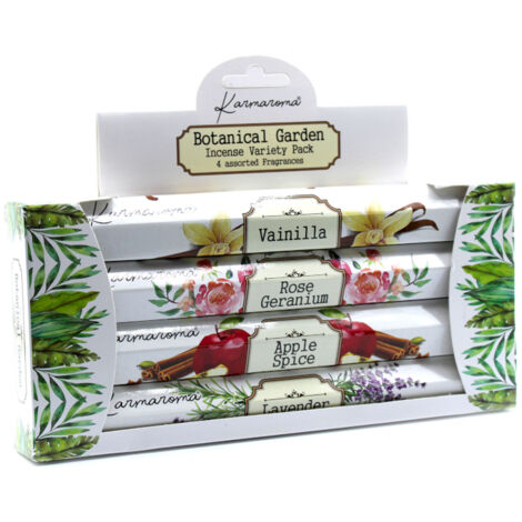 Coffret cadeau d'encens du jardin botanique - 4 parfums assortis- Vendu par 1 (1/2)