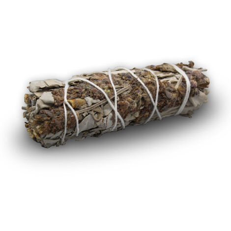 Smudge Stcik - Sauge Blanche & Lavande 10 cm- Vendu par 1 (1/3)