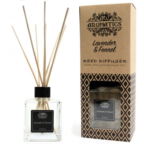 Diffuseur d'huiles essentielles de lavande et de fenouil 200 ml- Vendu par 1 (1/4)