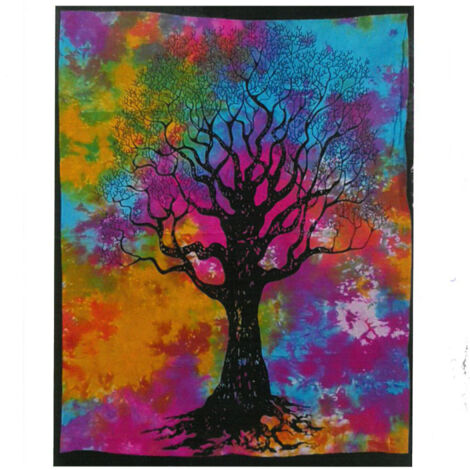 Art mural en coton - Arbre de force- Vendu par 1 (1/3)