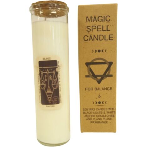 Bougie de sortilège magique - Équilibre- Vendu par 1 (1/4)