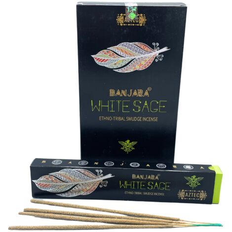 Encens Tribal Smudge Banjara - Sauge Blanche- Vendu par 1 (1/3)