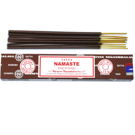 Encens Satya 15g - Namasté- Vendu par 1 (1/2)