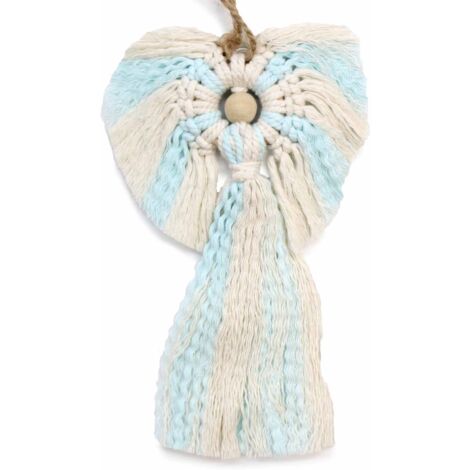 Ange en macramé - Gardien (garçon)- Vendu par 1 (1/3)