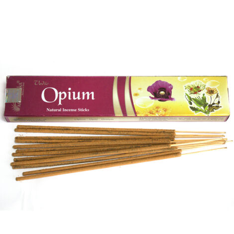 Védique -Bâtons d'encens - Opium- Vendu par 1 (1/2)