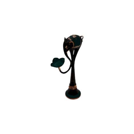 Grande bougie d'éléphant d'art / porte-encens- Vendu par 1 (1/4)