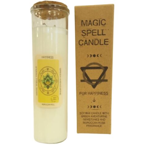 Bougie de sortilège magique - Bonheur- Vendu par 1 (1/4)