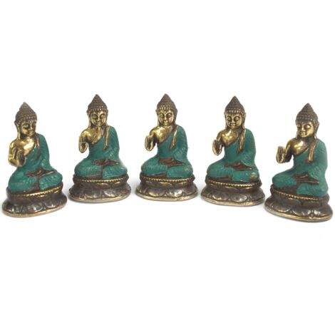 Mini Bouddha assis main levée- Vendu par 1 (1/2)