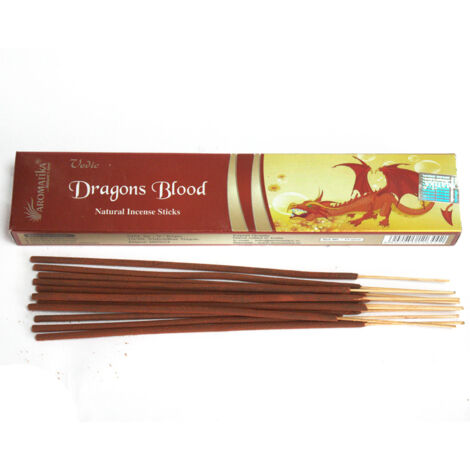 Védique -Bâtons d'encens - Sang de Dragon- Vendu par 1 (1/2)