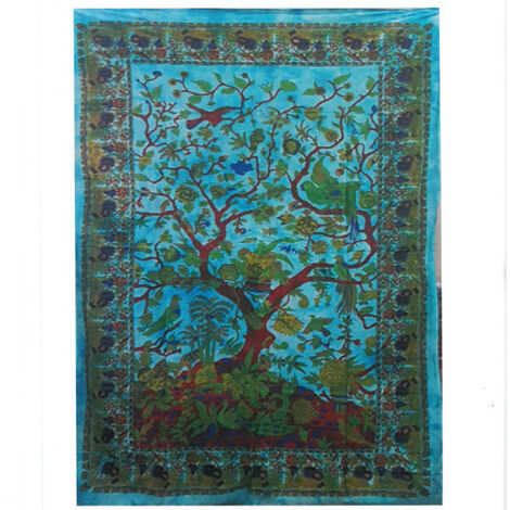 Décoration murale en coton - Arbre de vie - Classique- Vendu par 1 (1/3)