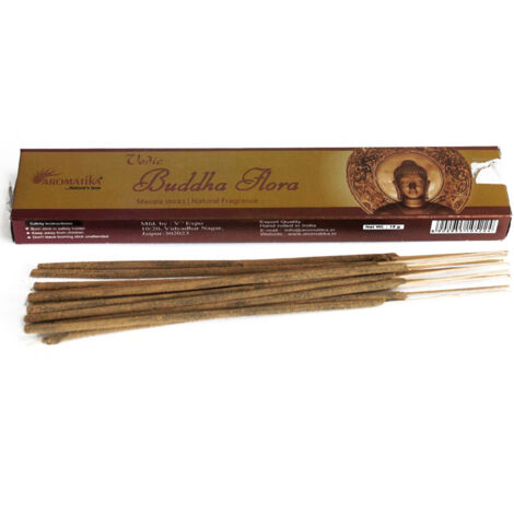 Bâtons d'encens védiques - Flore de Bouddha- Vendu par 1 (1/3)