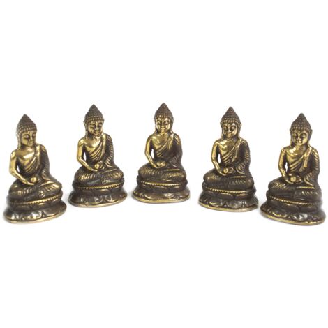 Mini Bouddha assis méditant- Vendu par 1 (1/3)