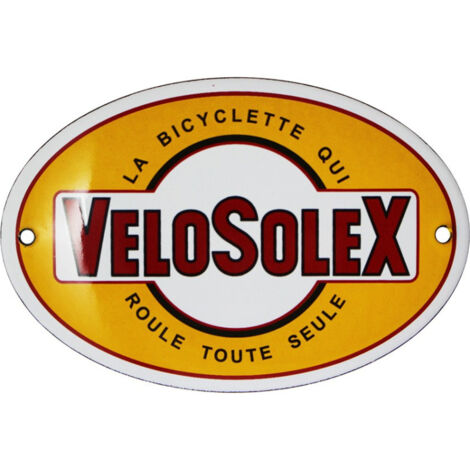 Plaque émaillée VELOSOLEX Canton Genève