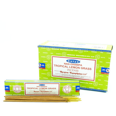 Bâtons d'encens Satya 15g - Citronnelle Tropicale- Vendu par 1 (1/3)
