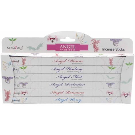 Coffret cadeau d'encens Stamford Ange (Blanc)- Vendu par 1 (1/3)