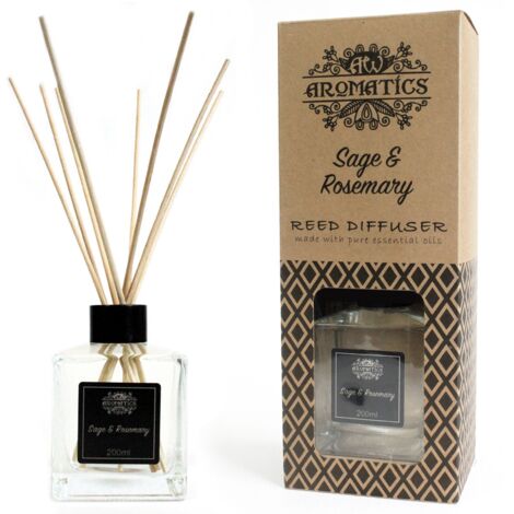 Diffuseur d'huiles essentielles de sauge et de romarin 200 ml- Vendu par 1 (1/4)