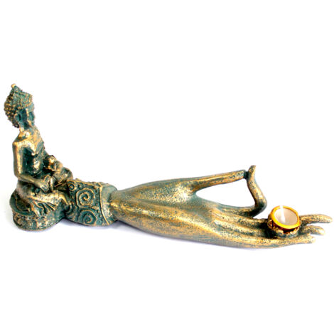 Bouddha Antique - Brûle-Encens à Main- Vendu par 1 (1/4)