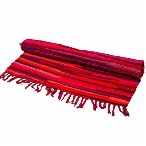 Petit Tapis Rag - 50x90cm - qualité premium - Shocking Pinks- Vendu par 1 (1/4)