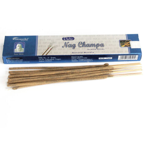 Bâtons d'encens védiques - Nag Champa- Vendu par 1 (1/3)