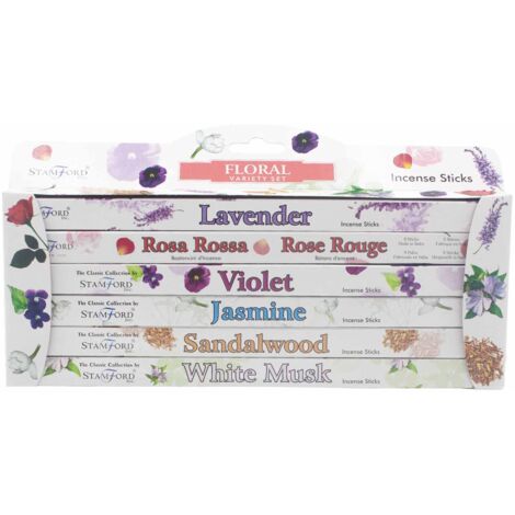 Coffret cadeau d'encens Stamford - Floral- Vendu par 1 (1/4)