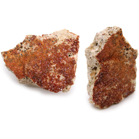 Spécimens minéraux -Vanadinite (environ 20 pièces)- Vendu par 1 (1/4)
