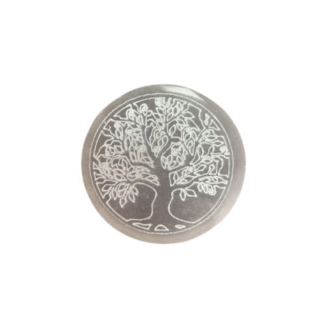 Petite Plaque de Chargement 8cm - Arbre de Vie- Vendu par 1 (1/2)