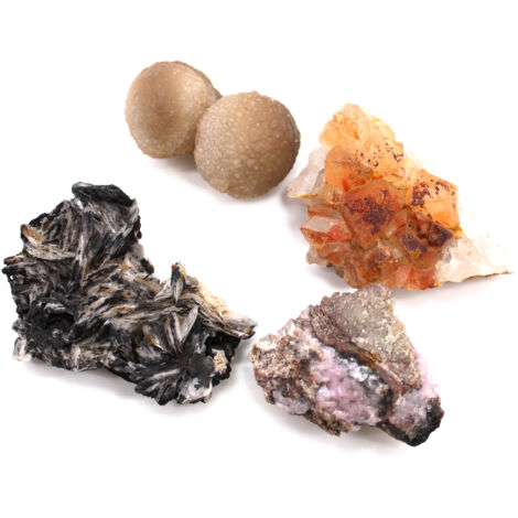 Spécimens minéraux - Pièces mélangées (environ 24 pièces)- Vendu par 1 (1/4)