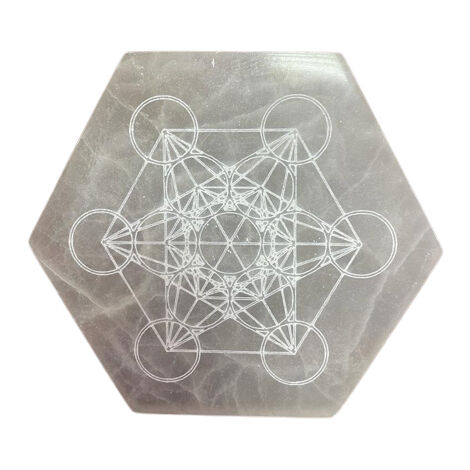 Plaque de Charge Hexagonale 18cm - Direction & Décision- Vendu par 1 (1/2)