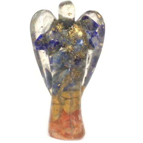 Ange Orgonite 50mm - Gemchips & Cuivre- Vendu par 1 (1/3)