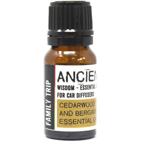 Mélange de voiture d'aromathérapie 10 ml - Voyage en famille- Vendu par 1 (1/4)