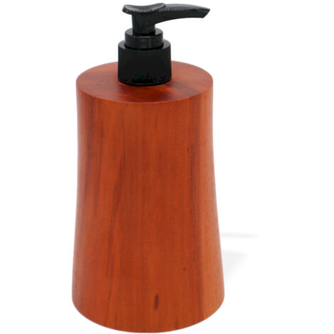 Distributeur de savon en bois de teck naturel - Taper- Vendu par 1 (1/4)