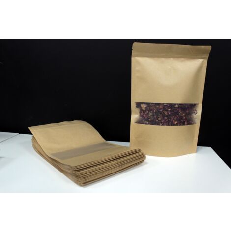 Sac à fenêtre kraft 20 x 30 cm- Vendu par 1 (1/4)