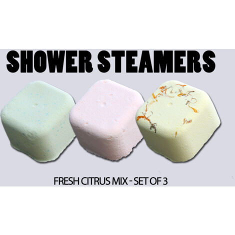 Coffret Vapeur Douche (70g) - Mélange d'Agrumes Frais- Vendu par 3 (1/4)