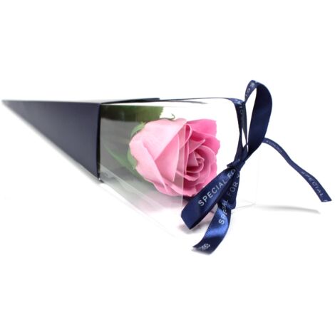 Rose simple - Rose rose- Vendu par 1 (1/4)