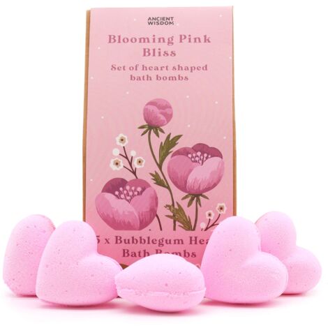Coffret cadeau coeur de bain Blooming Pink Bliss- Vendu par 1 (1/4)
