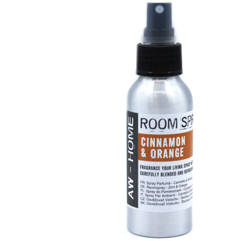 Spray d'ambiance 100 ml - Cannelle et Orange- Vendu par 1 (1/4)