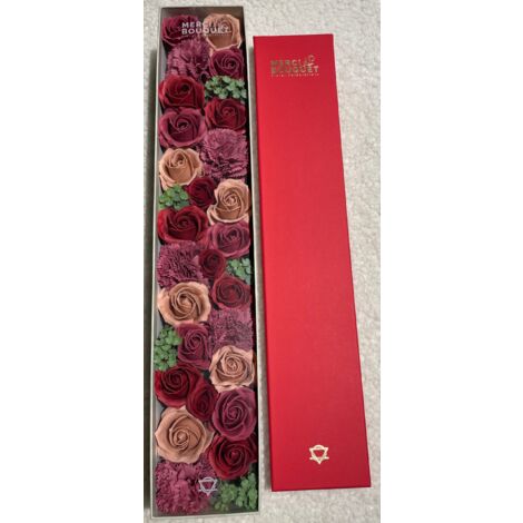 Boîte Extra Longue - Roses Vintage- Vendu par 1 (1/4)