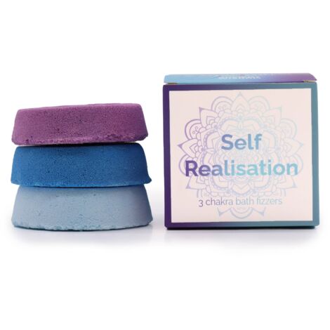 Chakra Bath Fizz - Petite boîte - Réalisation de soi- Vendu par 1 (1/2)