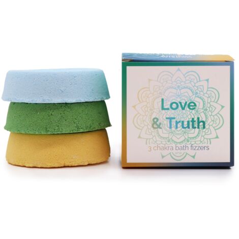 Chakra Bath Fizz - Petite boîte - Amour & Vérité- Vendu par 1 (1/2)