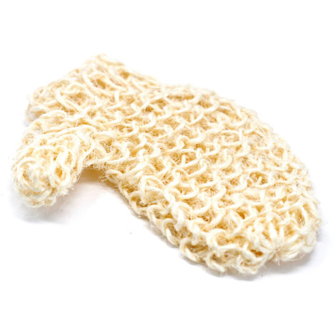 Éponge et gommage en sisal - Gant exfoliant- Vendu par 1 (1/4)