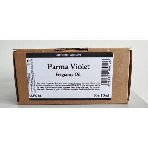 10 ml d'huile parfumée Violette de Parme10 ml d'huile de coton frais - SANS ÉTIQUETTE- Vendu par 1 (1/2)
