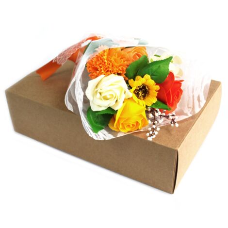 Bouquet De Fleurs En Savon – Forme œillets – Décoration Romantique – Cadeau Saint-Valentin, Anniversaire, Fête Des Mères