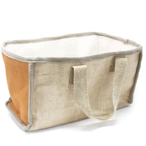 Panier à provisions Lrg - 33x18x20cm - Curcuma- Vendu par 1 (1/2)