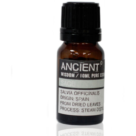 10 ml d'huile essentielle de sauge- Vendu par 1 (1/2)