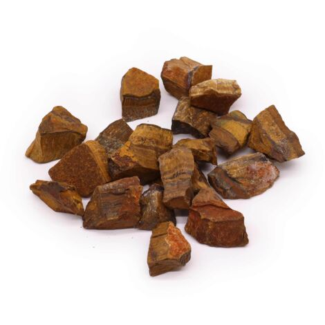Cristaux bruts (500 g)  Oeil de tigre- Vendu par 1 (1/4)