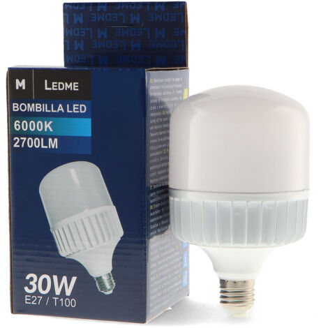Ampoule LED E27 T100 30W 6000K - Ledme - LM7098 (1/2)