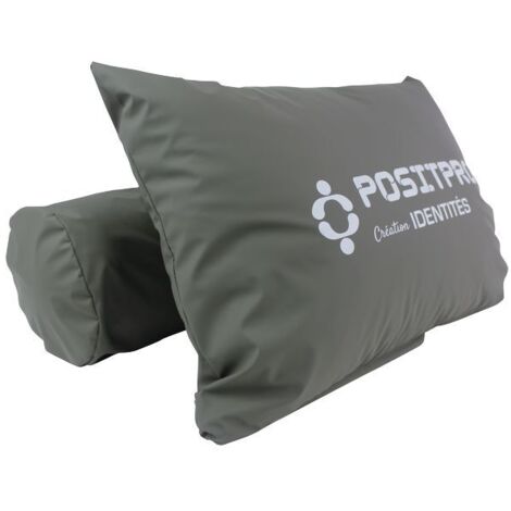 Coussin multifonctions + plot cylindrique - Aubergine (1/5)
