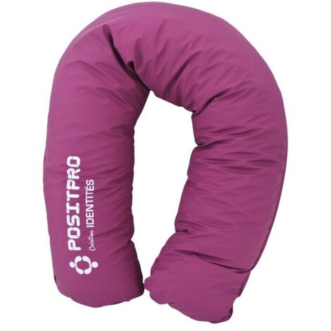 Coussin demi-lune Positpro - Aubergine (1/5)