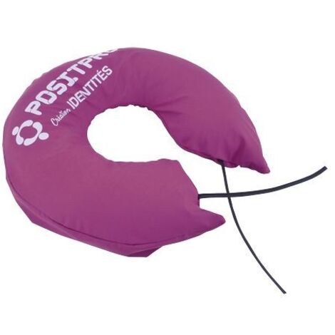 Coussin bouée Positpro - Aubergine (1/5)