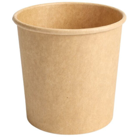 Pot à Soupe Kraft - 360 ml - Lot de 50 (1/5)